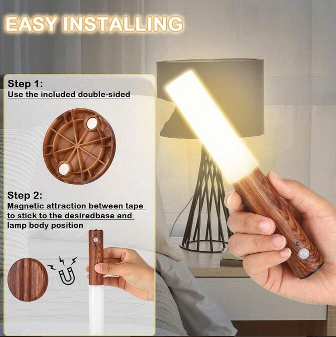 Luz LED Magnética con Sensor | Iluminación Inteligente Automática