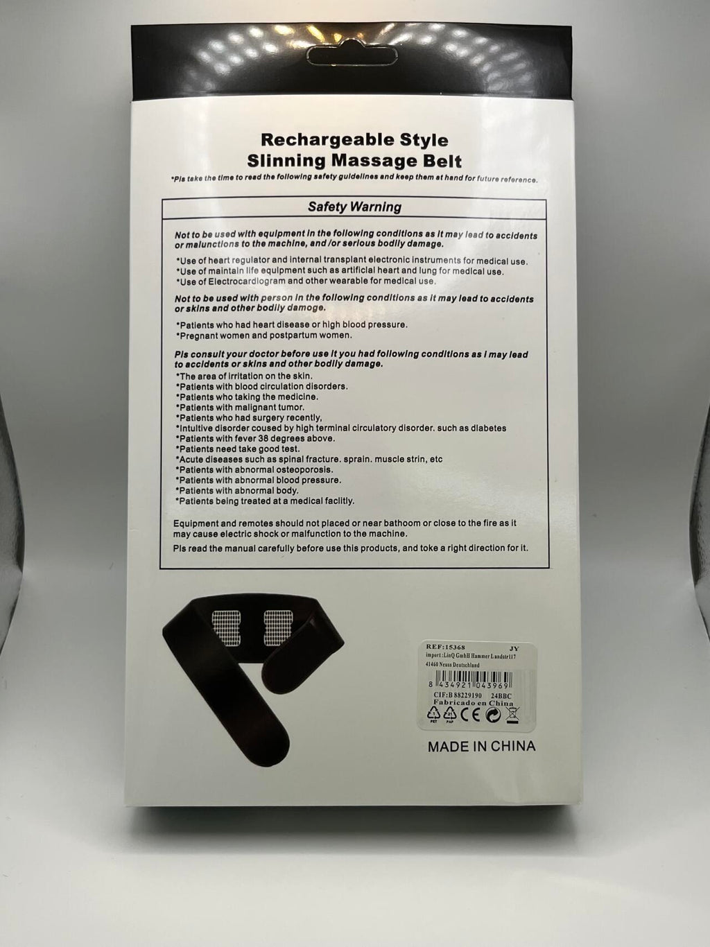 Cinturón EMS Adelgazante | Tonifica tu Abdomen en 30 Días