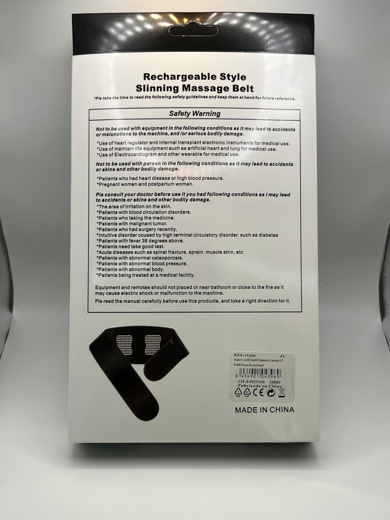Cinturón EMS Adelgazante | Tonifica tu Abdomen en 30 Días