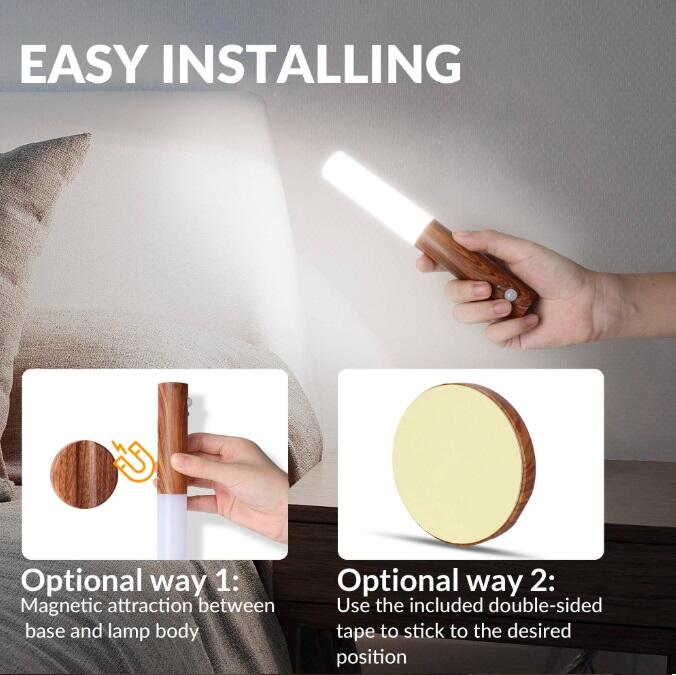 Luz LED Magnética con Sensor | Iluminación Inteligente Automática